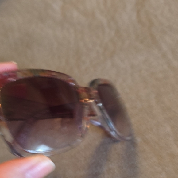 CHANEL Iridescent Sunglasses with Gold Accents - Picture 4 of 5